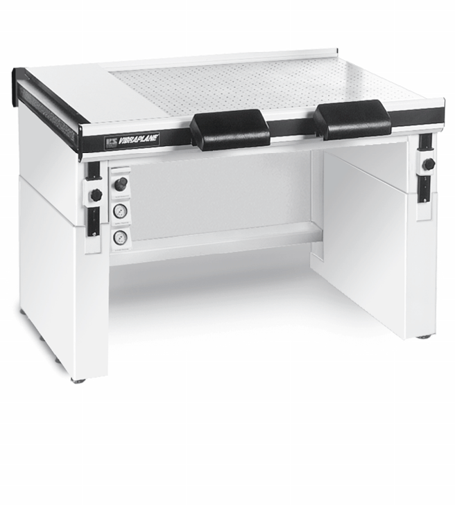Kinetic Systems 2000 Series variable height vibration isolation workstation