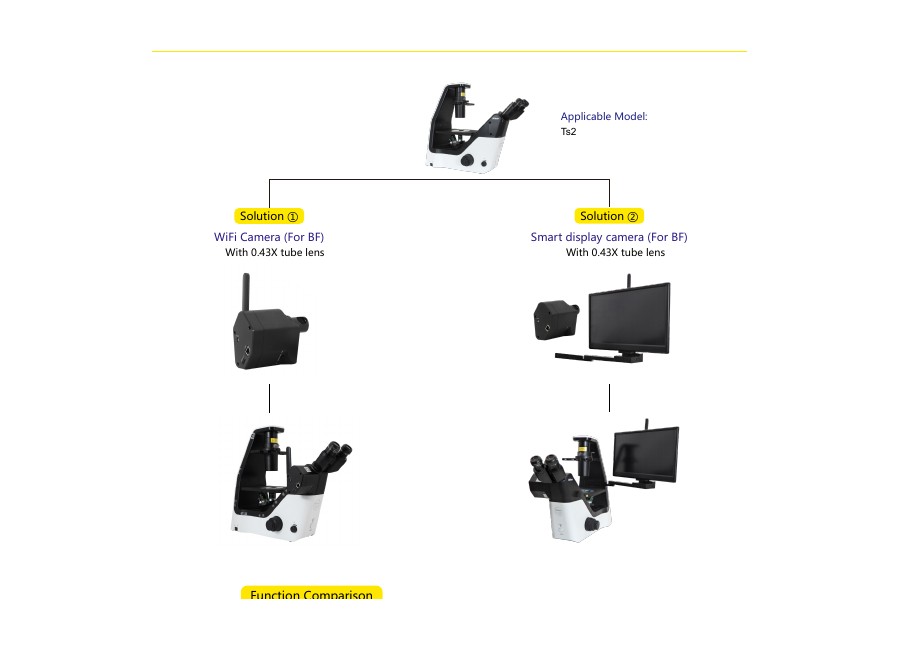 KoPa microscope camera for inverted microscope